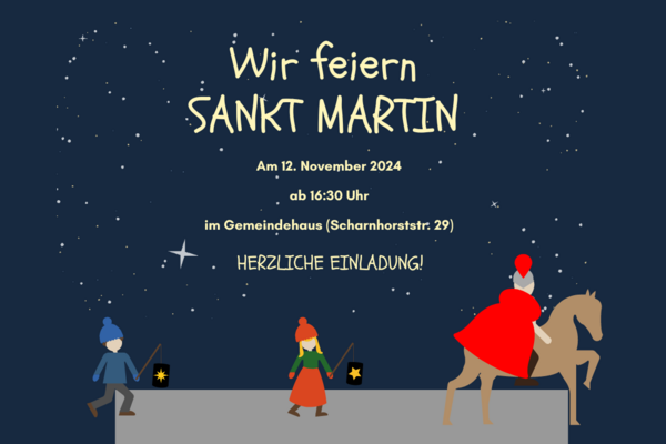 Flyer zum Martinsfest 2024