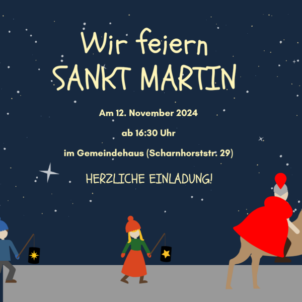 Flyer zum Martinsfest 2024