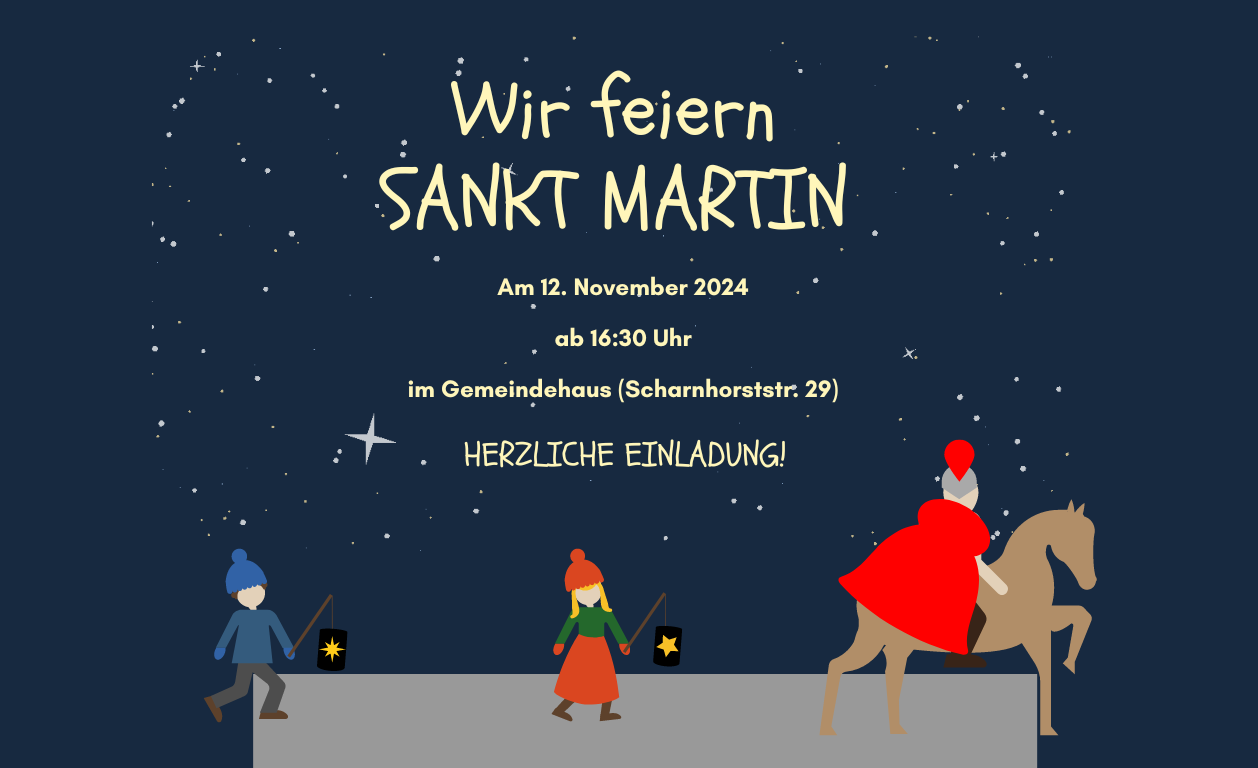 Flyer zum Martinsfest 2024